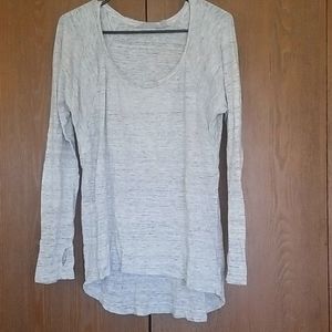 Long sleeve grey tunic